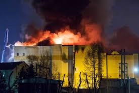 incêndio em Shopping em Kemerovo na Rússia